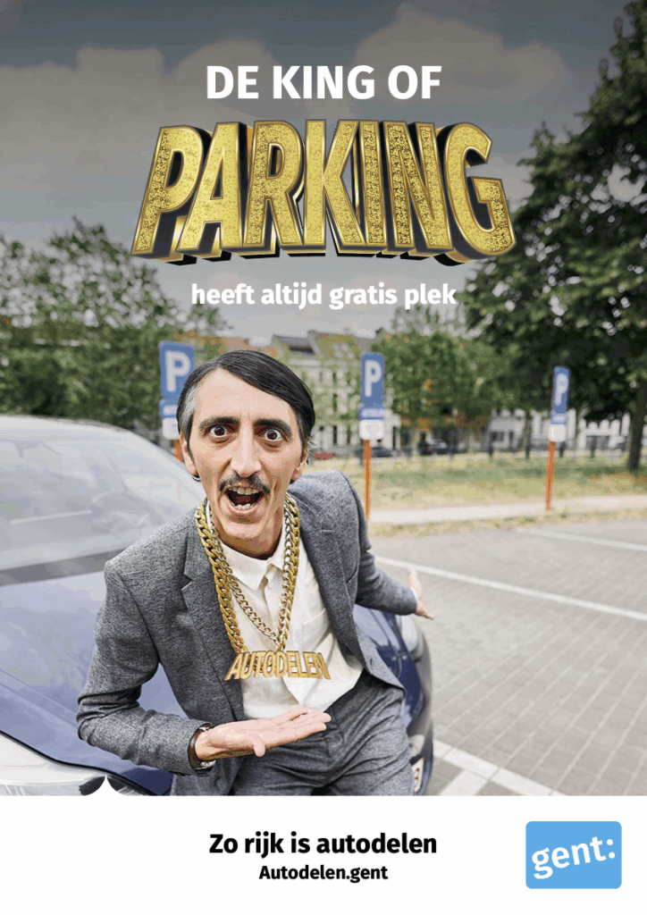 Stad Gent autodelen king of parking britt guns big trees